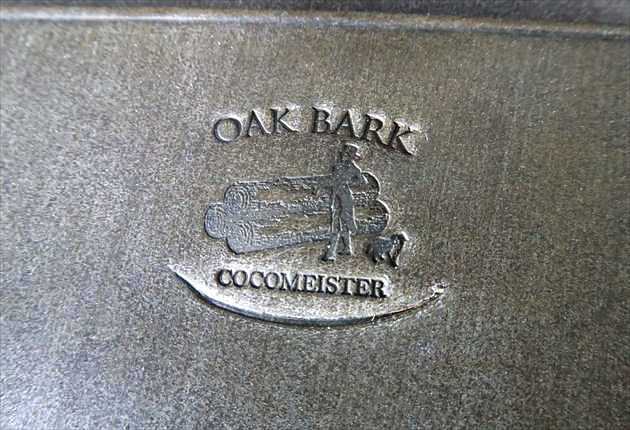 ココマイスターのオークバーク・シリーズのロゴ写真